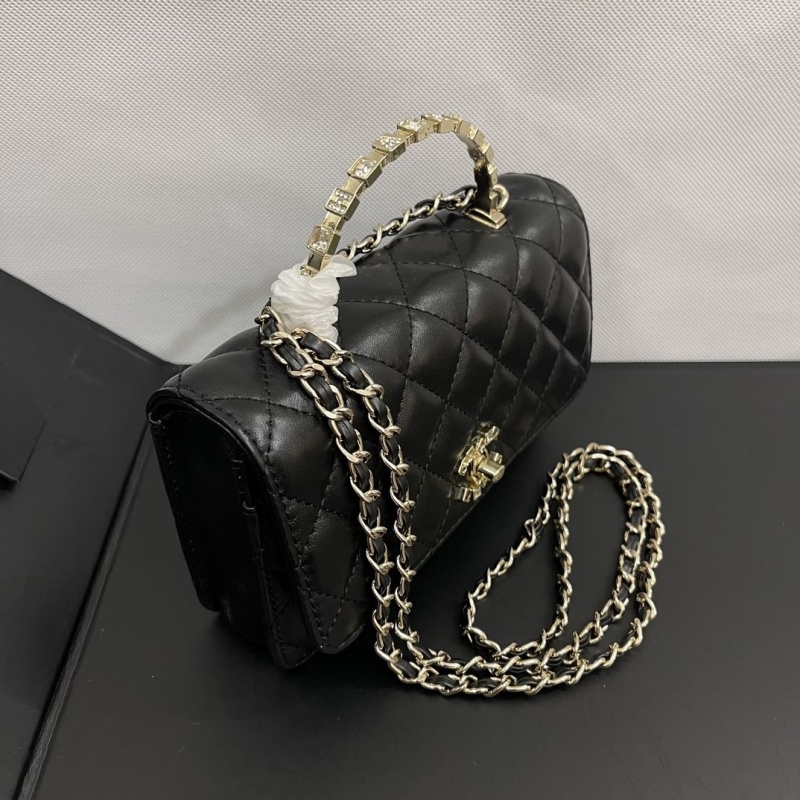 Ch**el top handle bags